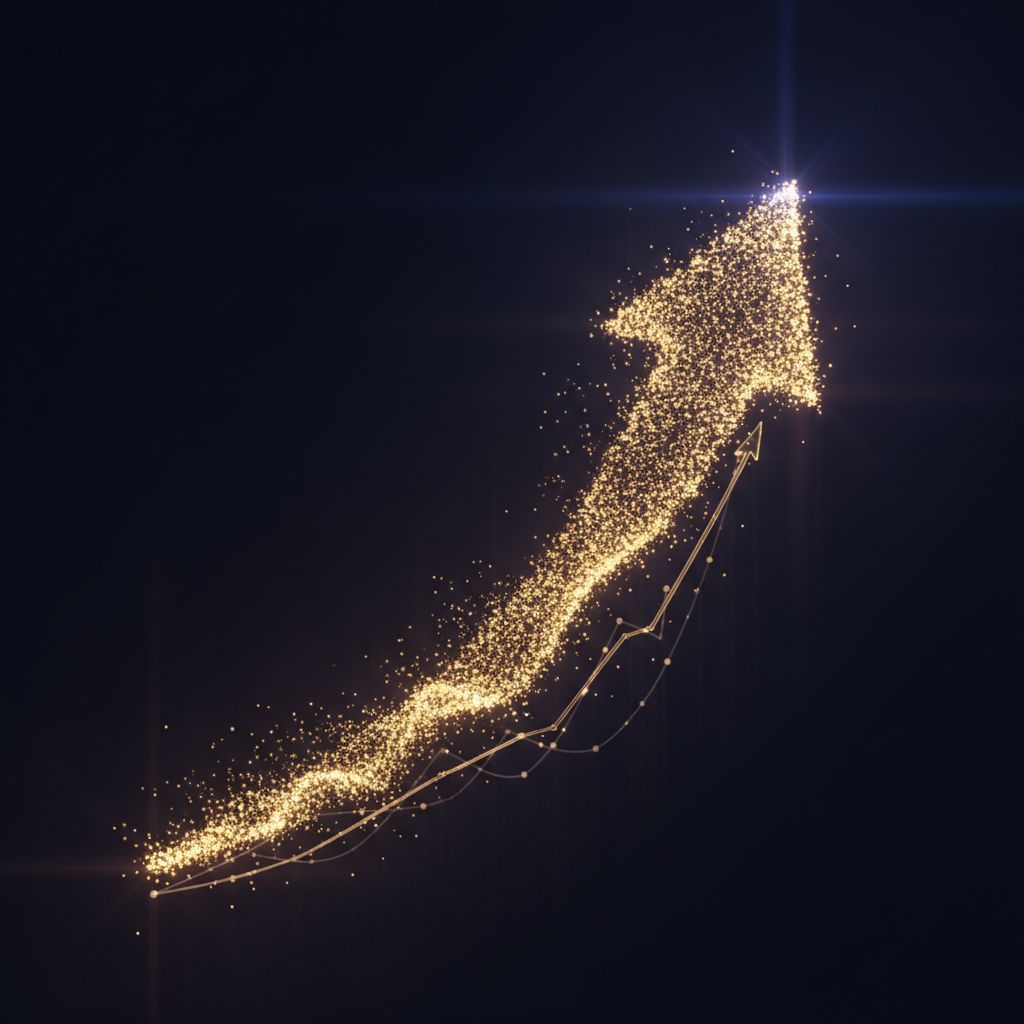 Graphique de croissance ROI