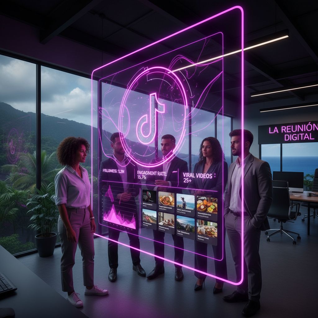 Interface TikTok Marketing